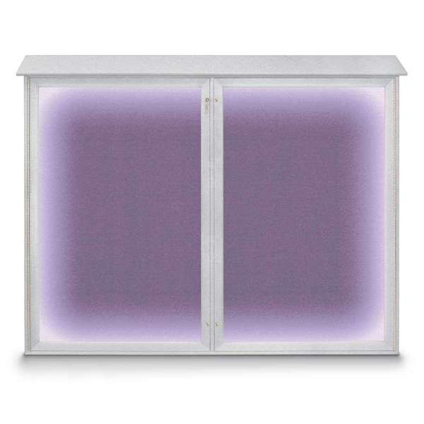 Double Door Enclosed Indoor Letterboard